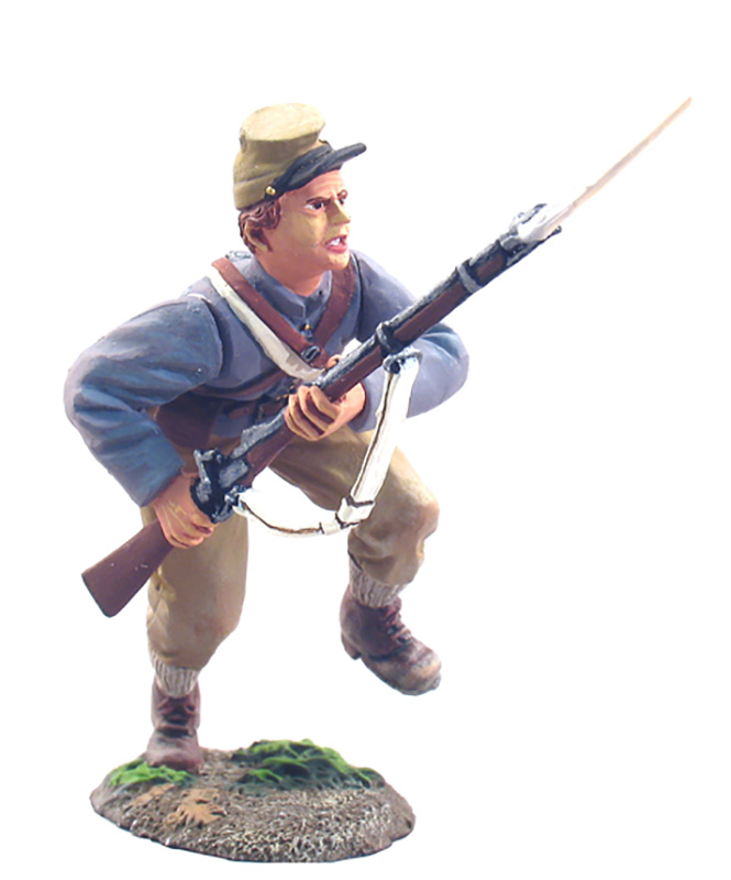 CONFEDERATE INFANTRY CHARGING NO.4 #31045-1 AVAILABLE OOP
