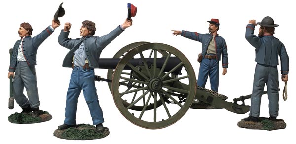 We Hit em Boys! - Confederate 10 Pound Parrott Gun