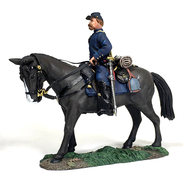 Federal Infantry Officer Mounted