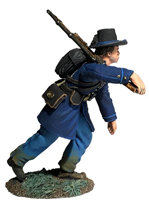 Federal Iron Brigade Advancing at Right Shoulder No. 4