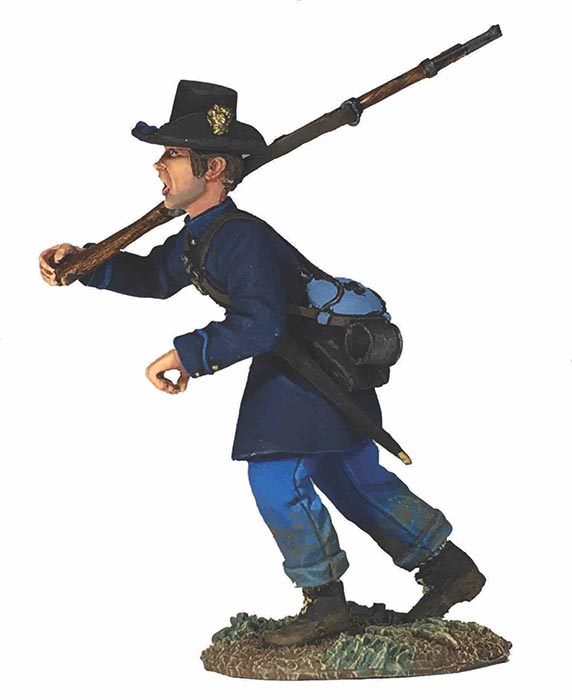 Federal Iron Brigade Advancing at Right Shoulder No. 5