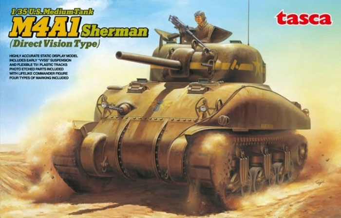 M4A1 Sherman Direct Vision Type WWII US Medium Tank