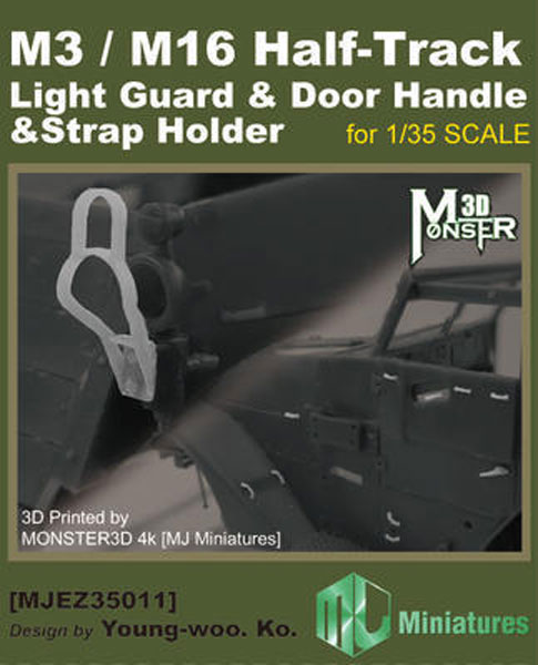 M3/M16 Half-Track Light Guard & Door Handle & Strap Holder