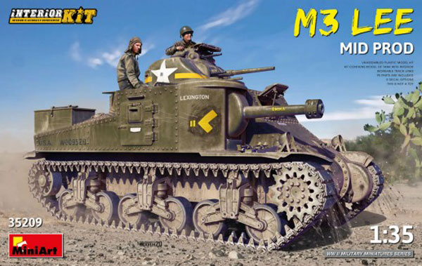 M3 Lee Mid Production Tank with Full Interior