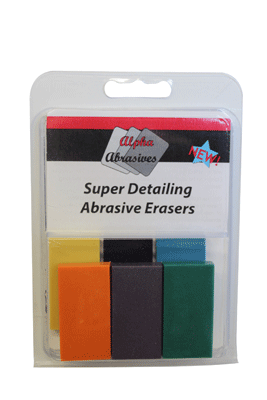 Abrasive Super Detailing Erasers