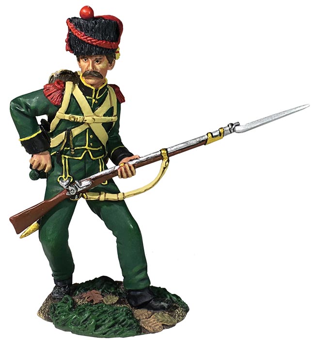 Nassau Grenadier Reaching For Cartridge No. 2 1815