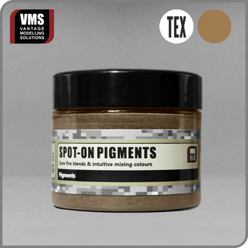 VMS Spot-On Pigment - No. 04 Brown Earth TEXTURED
