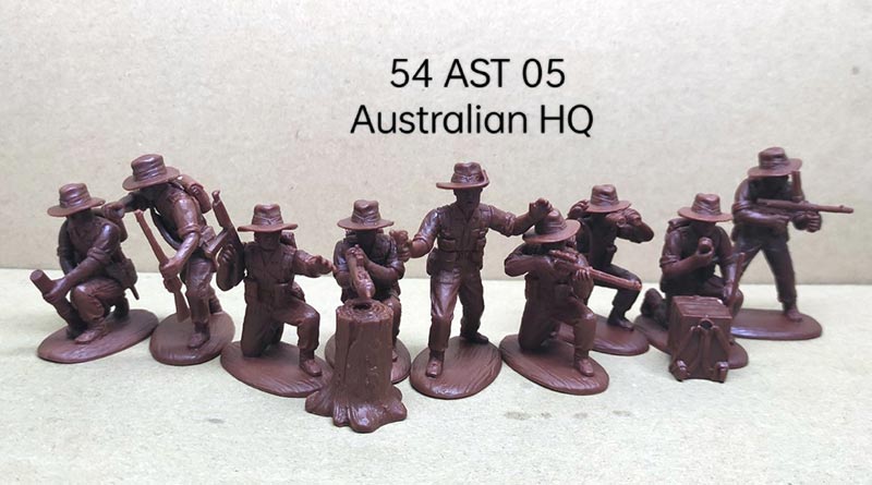 WWII Australian HQ + Special Weapons (Bush Hat, floppy)  