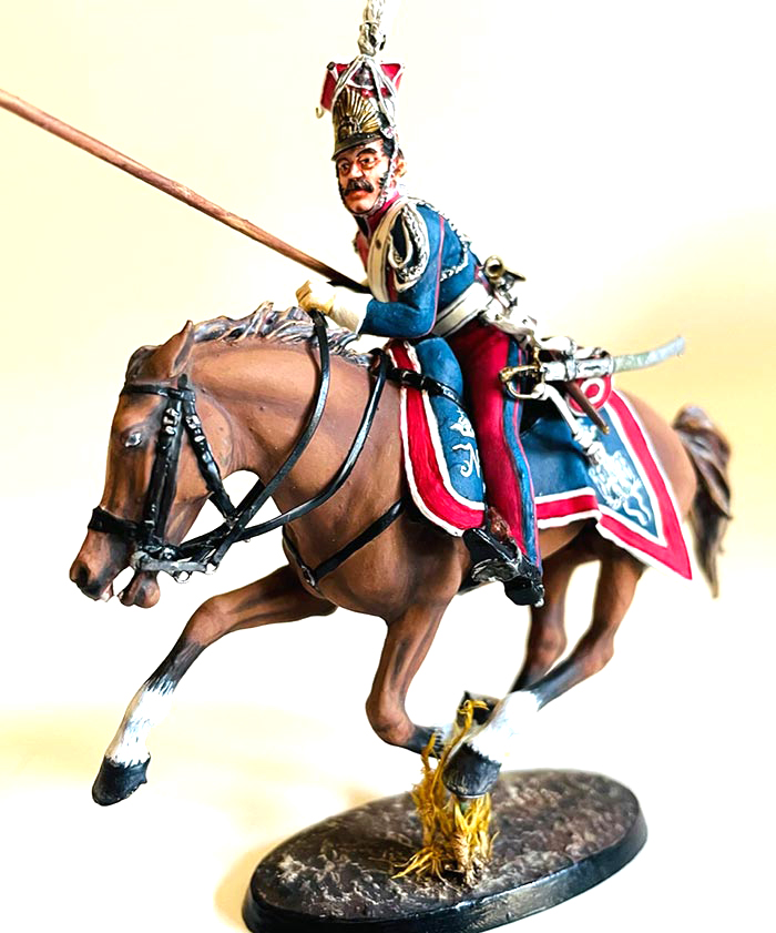 HM Miniatures Polish Lancer in French Napoleonic Service  - MM-009