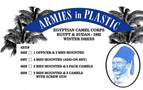 Egyptian Camel Corps, 1882 Winter Dress - Set 1