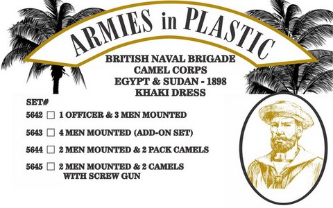British Naval Brigade Camel Corps, 1898 Khaki Dress - Set 1