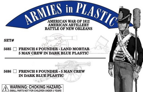 American War of 1812, Battle of New Orleans - Set 1