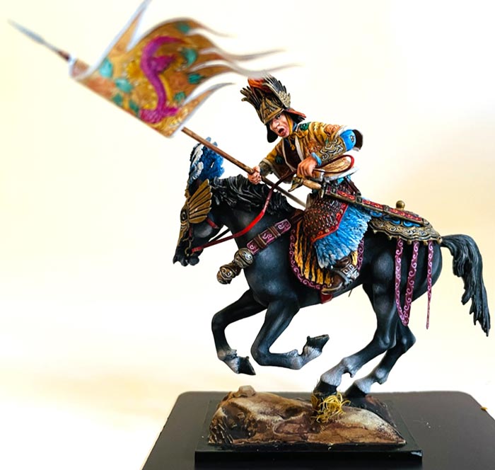 St. Petersburg Collection: Chinese Cavalry w/ Lance and Flag 16th C
- MM-007