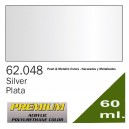 Premium Metallic Silver 60ml