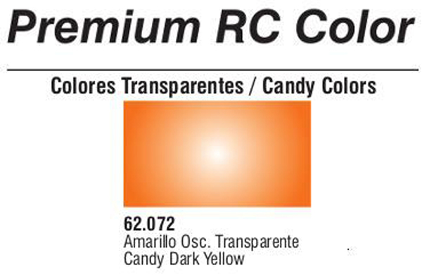 Premium Transparent Candy Dark Yellow 60ml
