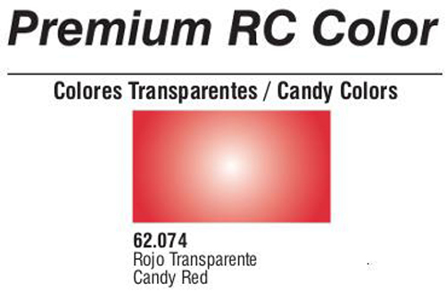 Premium Transparent Candy Red 60ml