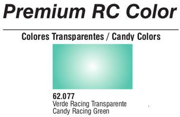 Premium Transparent Candy Racing Green 60ml