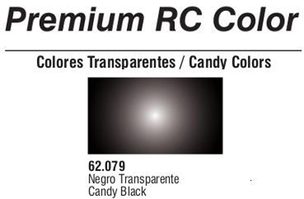 Premium Transparent Candy Black 60ml