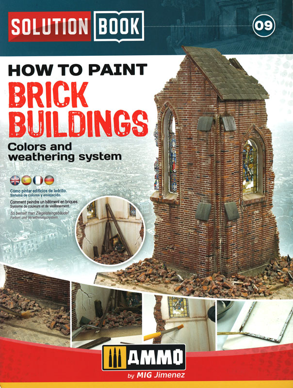 Ammo By Mig How To Paint Brick Buildings Colors And Weathering System Solution Book
