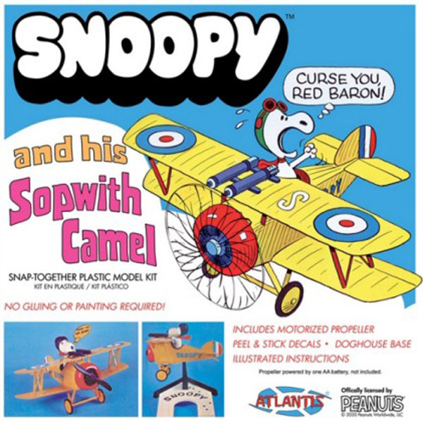 Snoopy & His Sopwith Camel BiPlane