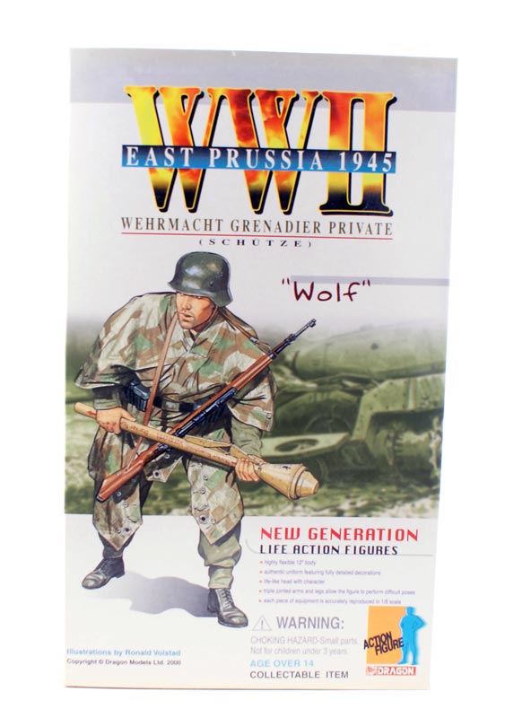 Dragon Wehrmacht Grenadier Private East Prussia #70009 12 Inch Action Figure NIB 1 Available OOP