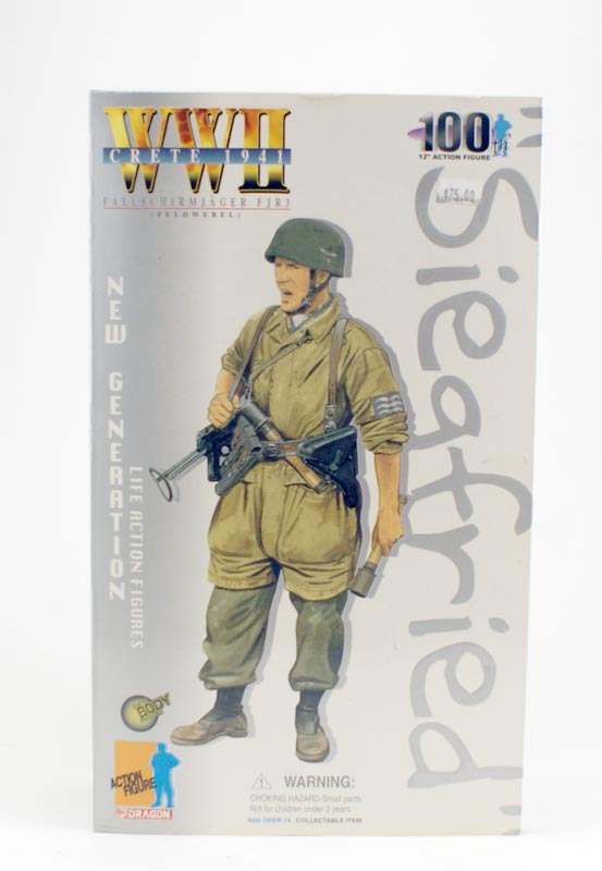Dragon WWII German Fallschirmjager Crete 1941 #70054 12 Inch Action Figure NIB 1 Available OOP
