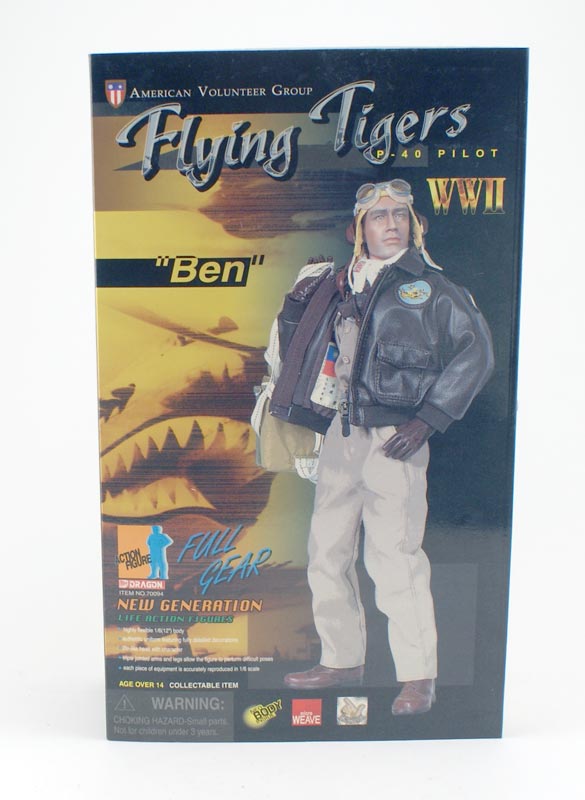 Dragon US Flying Tiger Pilot #70094 12 Inch Action Figure NIB 1 Available OOP