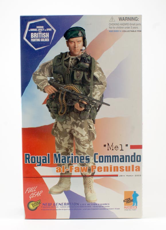 Dragon British Royal Marine Commando #70267 12 Inch Action Figure NIB 1 Available OOP