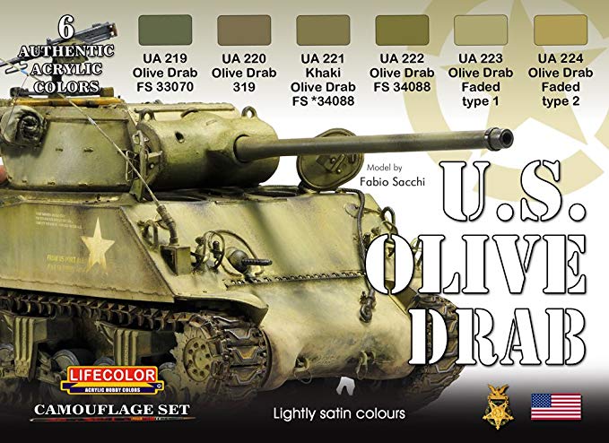 Camouflage US Olive Drab