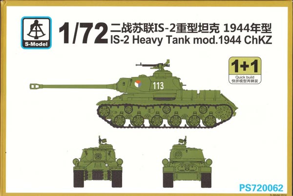 WWII Soviet IS-2 Heavy Tank Mod.1944 ChKZ