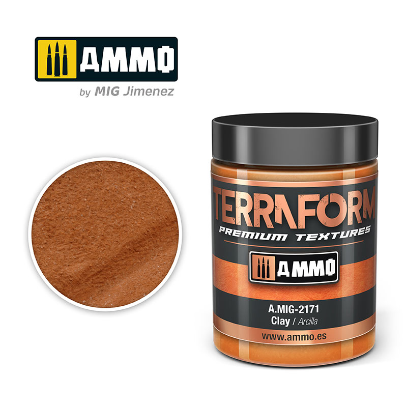 AMMO Terraform Textures- Clay 100ml.