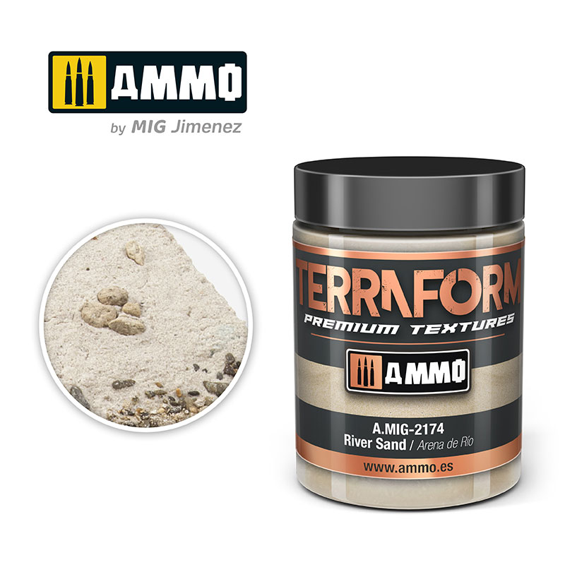 AMMO Terraform Textures- River Sand 100ml.