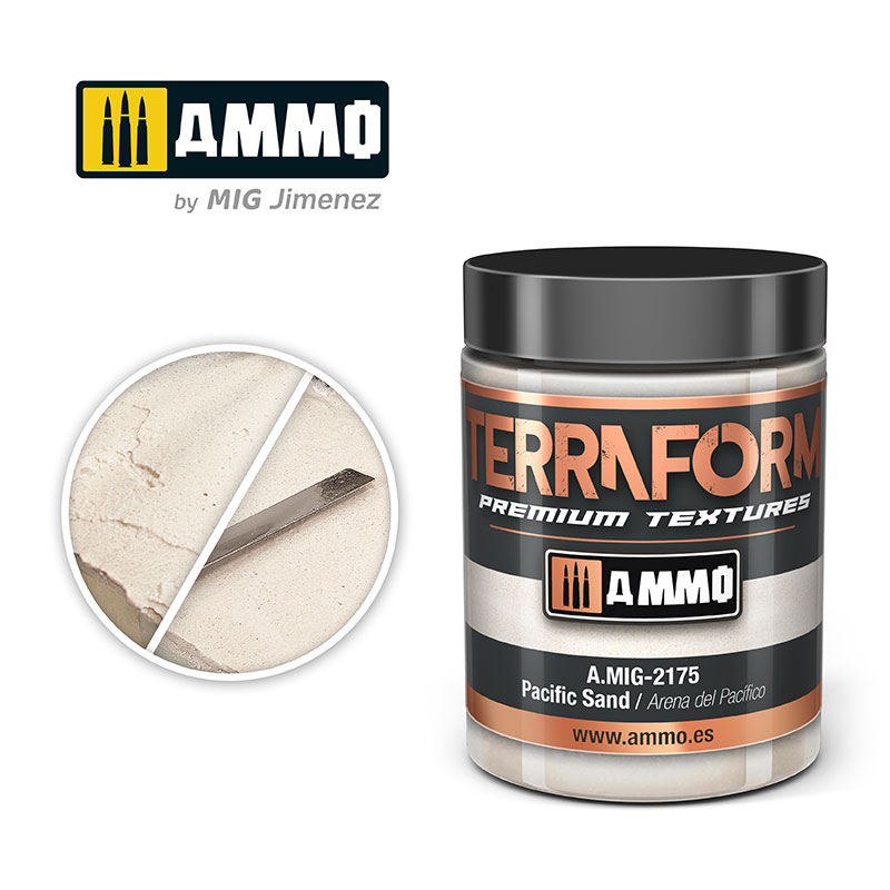 AMMO Terraform Textures- Pacific Sand 100ml.