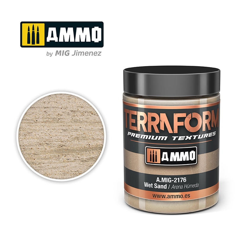 AMMO Terraform Textures- Wet Sand 100ml.