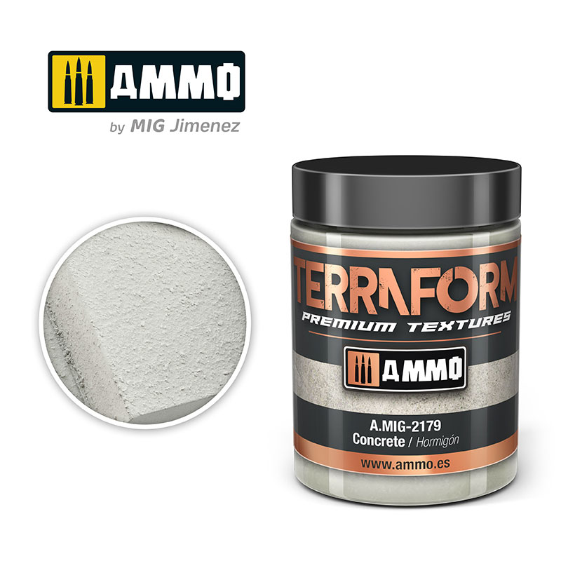 AMMO Terraform Textures- Concrete 100ml.