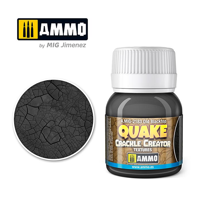 Quake Crackle Creator Textures - Old Blacktop 40ml