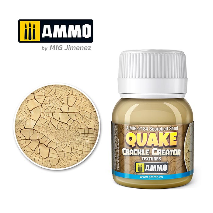 Quake Crackle Creator Textures - Scorched Sand 40ml