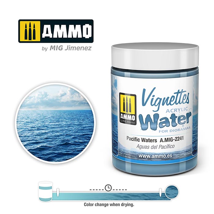 AMMO Vignettes Acrylic - Pacific Waters 100ml