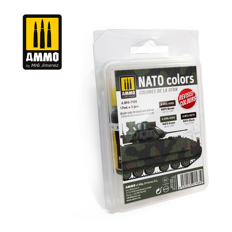 Acrylic Smart Set: NATO Colors