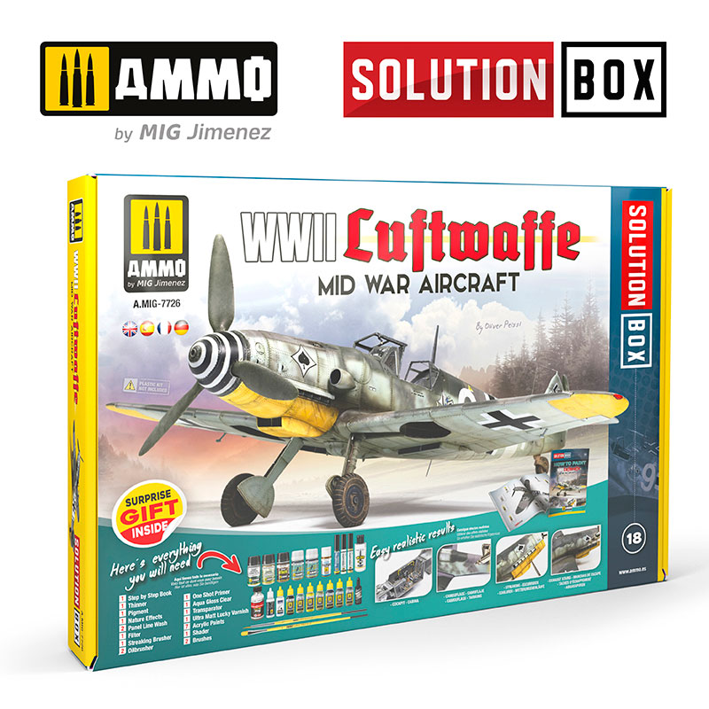 WWII Luftwaffe Mid War Aircraft Solution Box
