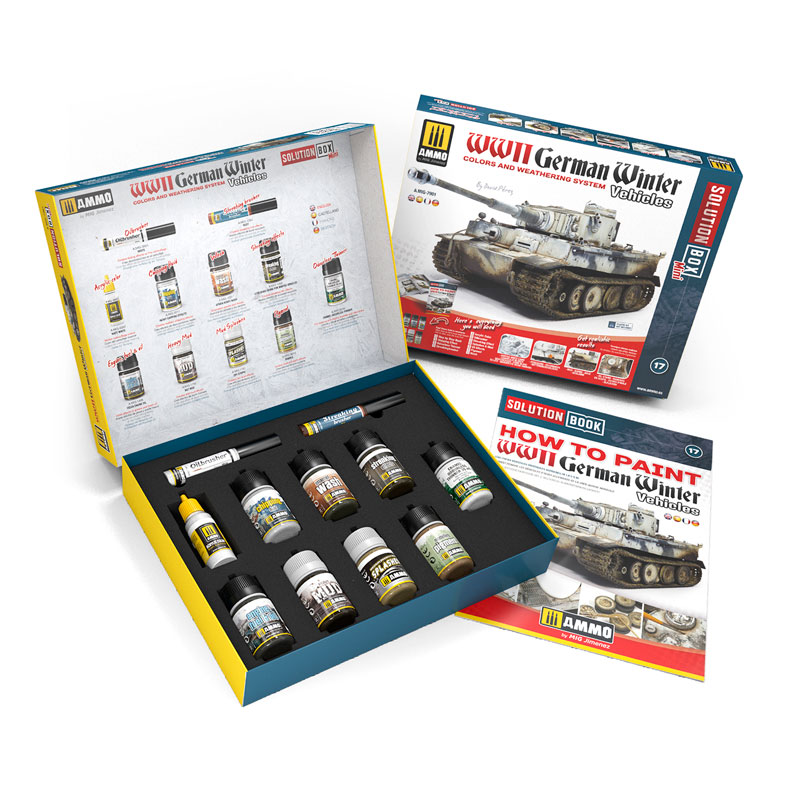 How To Paint WWII German Winter Vehicles Solution Box
