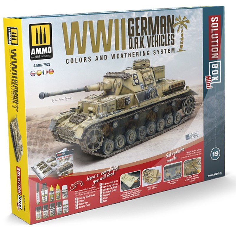 WWII German D.A.K. Vehicles Solution Box