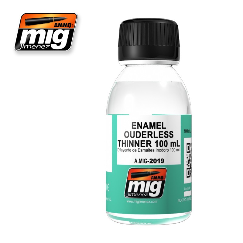 Enamel Odorless Thinner 100ml. (AK 050)