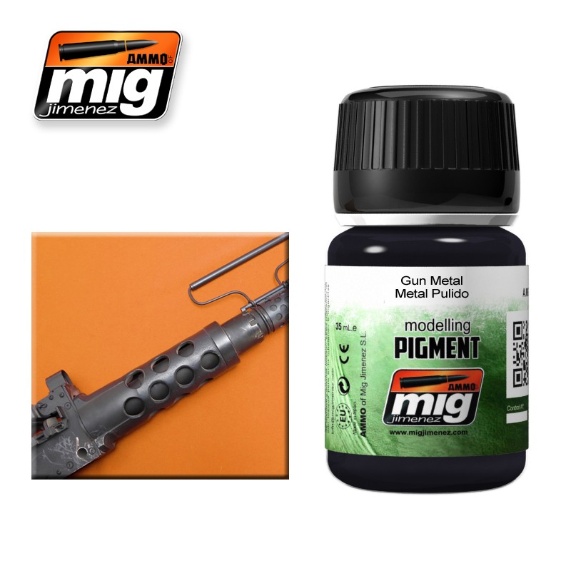 Pigments: Gun Metal (AK 086)