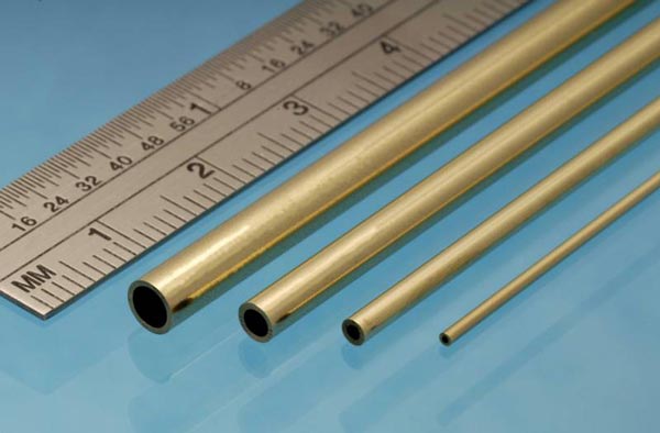 Brass Micro Tube - 1.9mm x 1.7mm i.d.