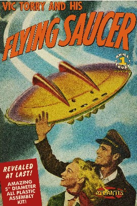Vic Torry & His Flying Saucer from Comic Book