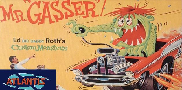 Ed Big Daddy Roth Mr. Gasser Car With Monster Figure