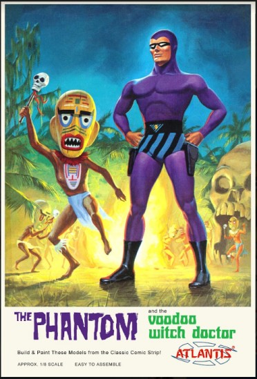 The Phantom & The Voodoo Witch Doctor Figures