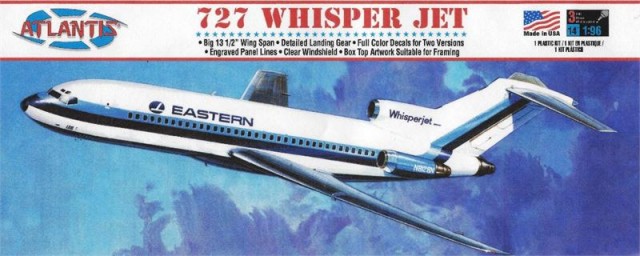 B727 Whisper Jet The Wings of Man Commercial Airliner