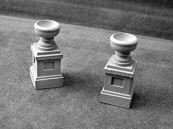 Flower Pots on Pedestals